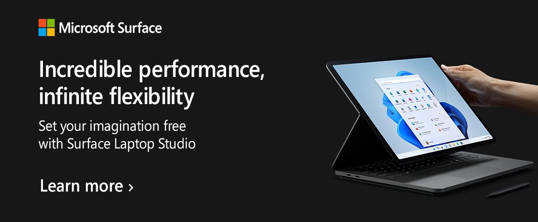 Surface Laptop Studio