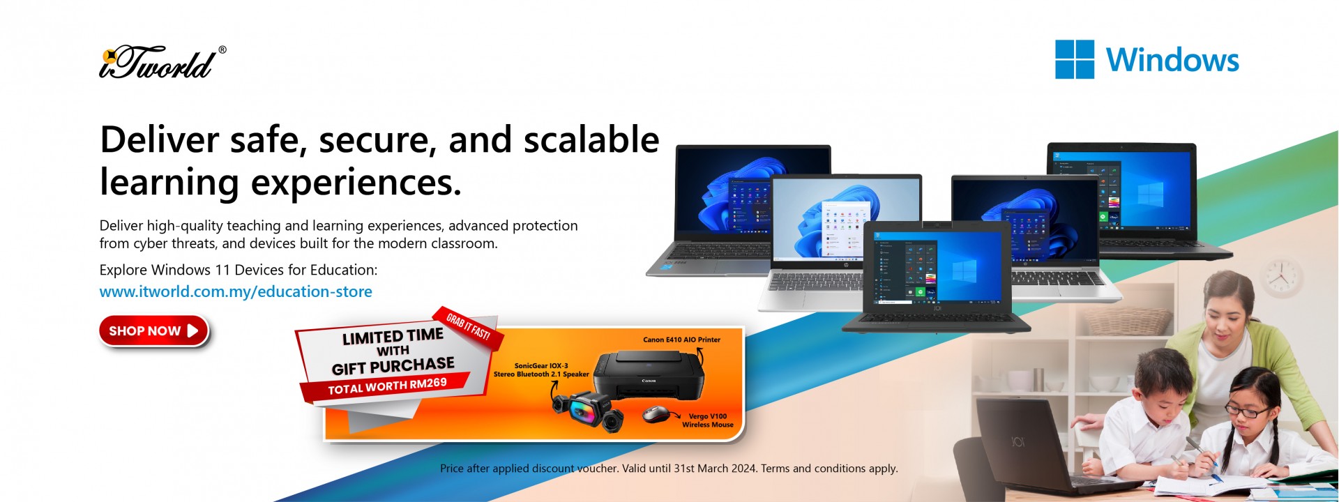 Deliver safe, secure, and scalable learning experience