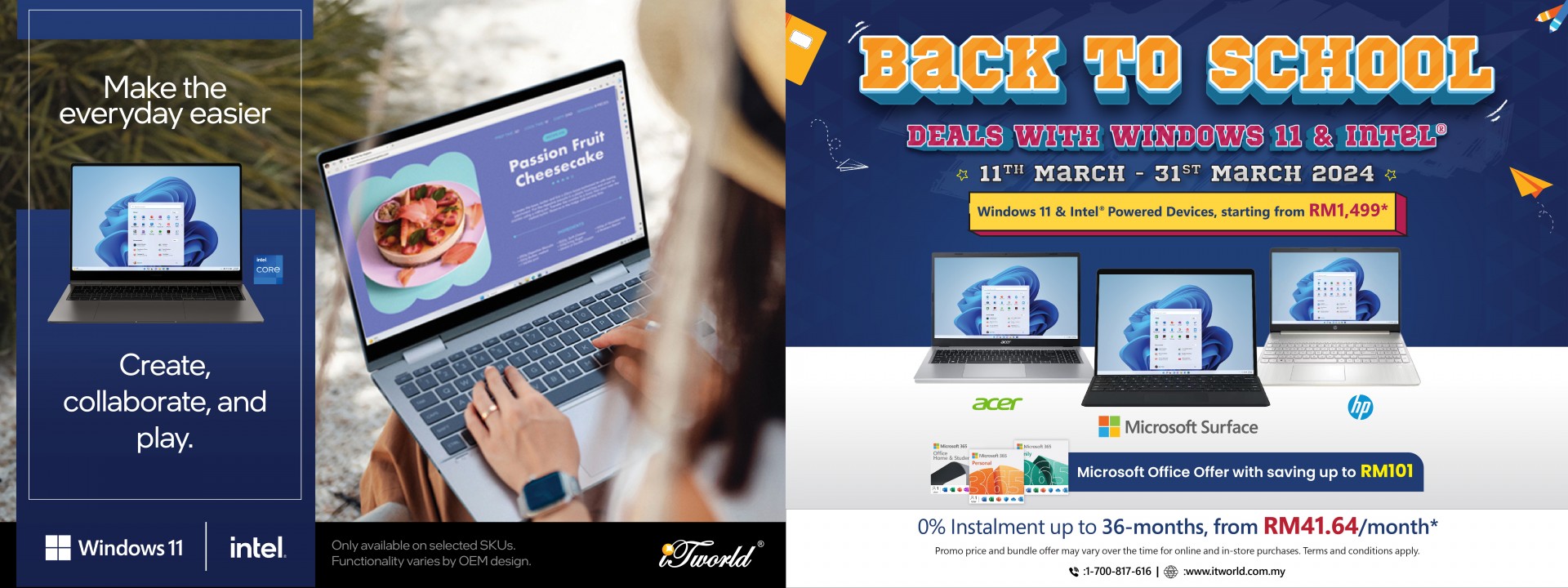 Back to School Deals with Windows 11 & Intel 
