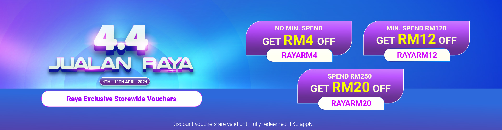 Raya Exclusive Vouchers