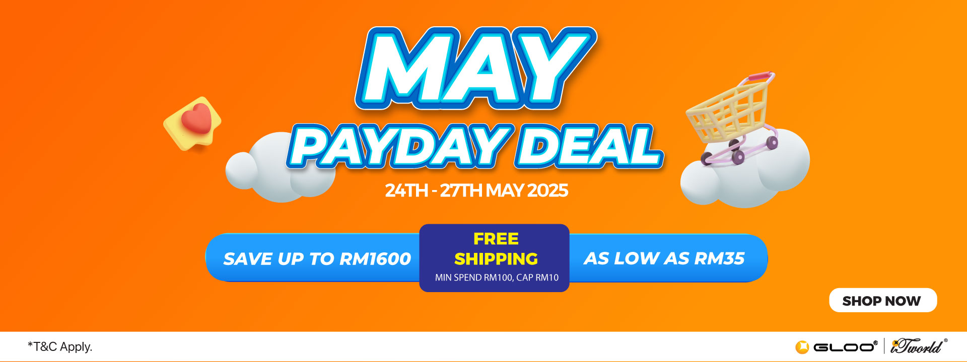 May Payday Deals