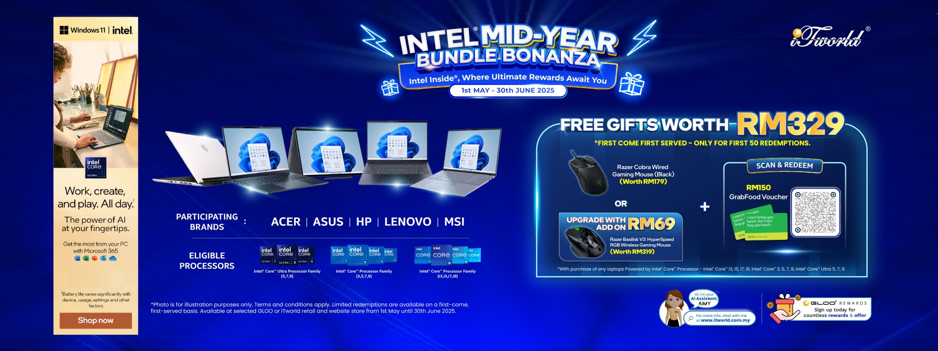 Intel Get Cash Voucher Program