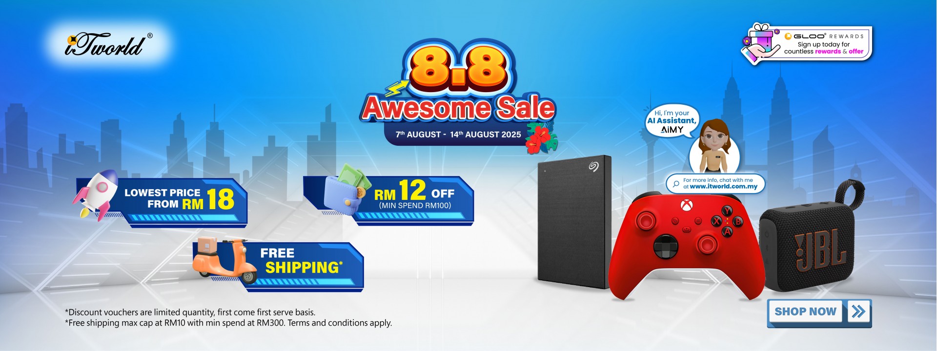 8.8 Awesome Sale