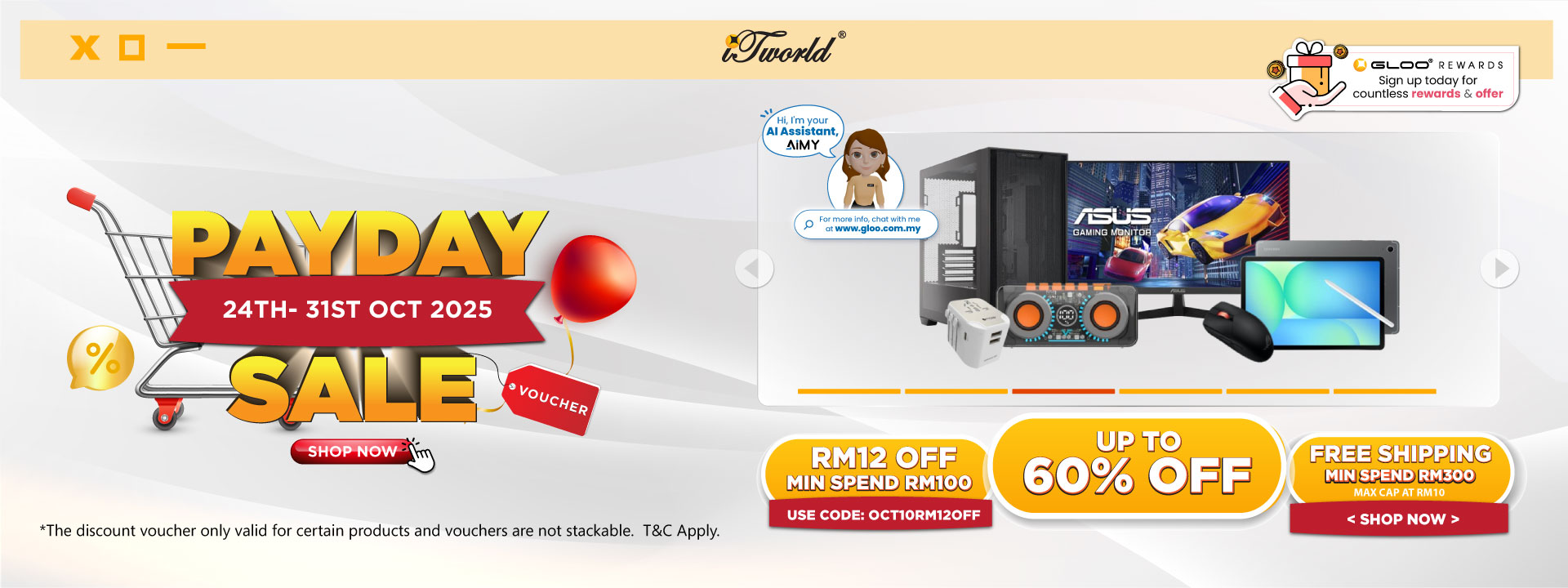 October Payday Sale