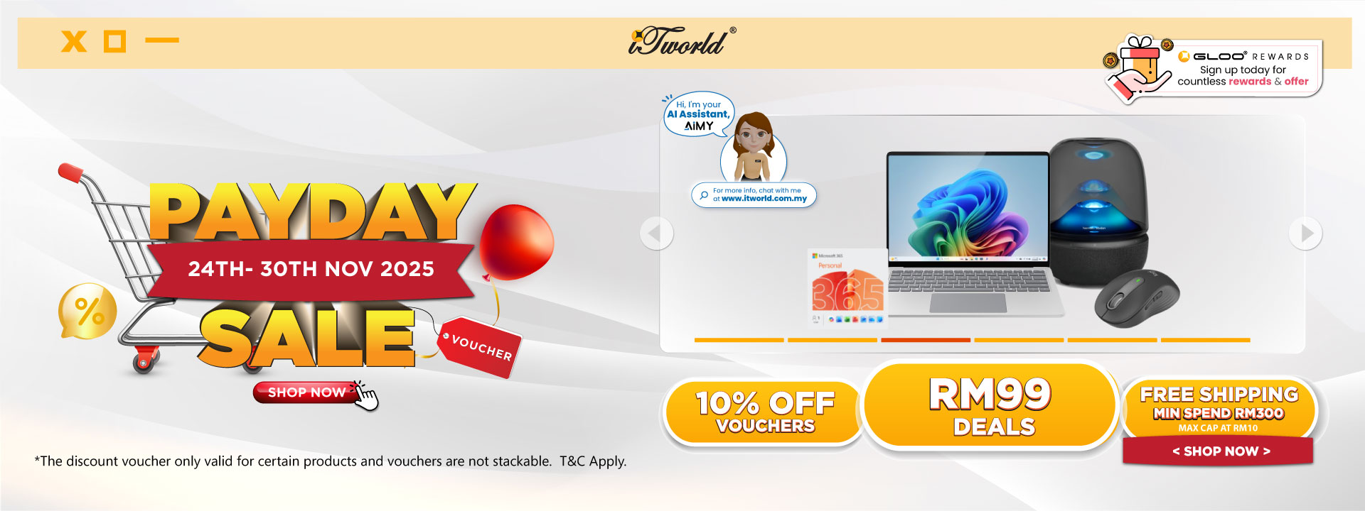 November Payday Sale