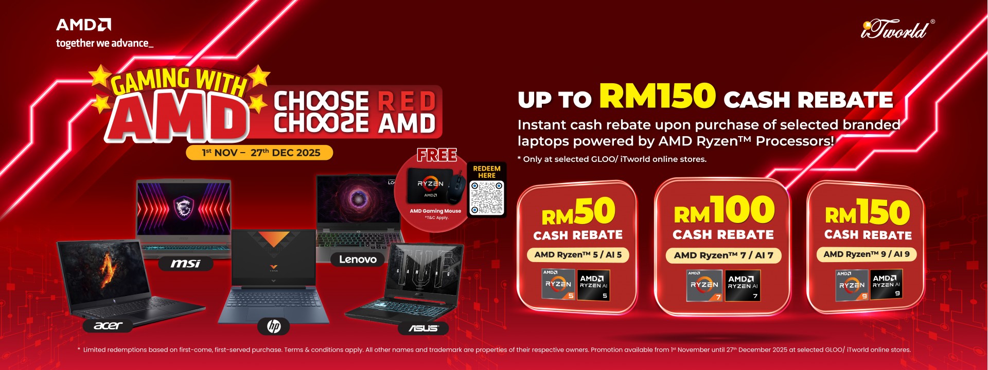 Gaming with AMD: Choose Red Choose AMD