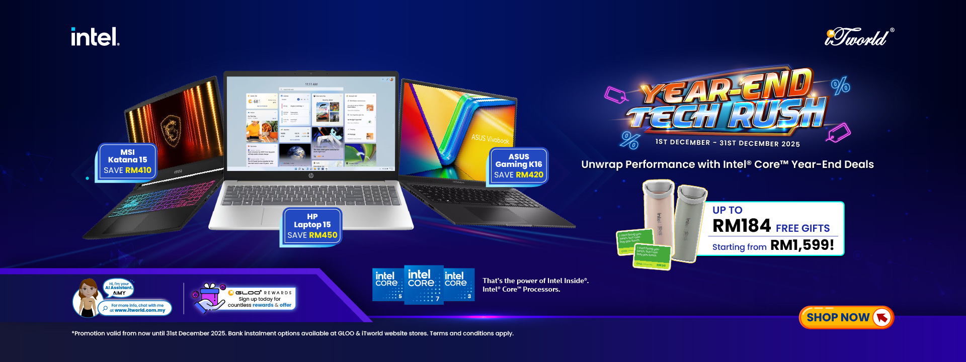 Intel Monthly Promotion
