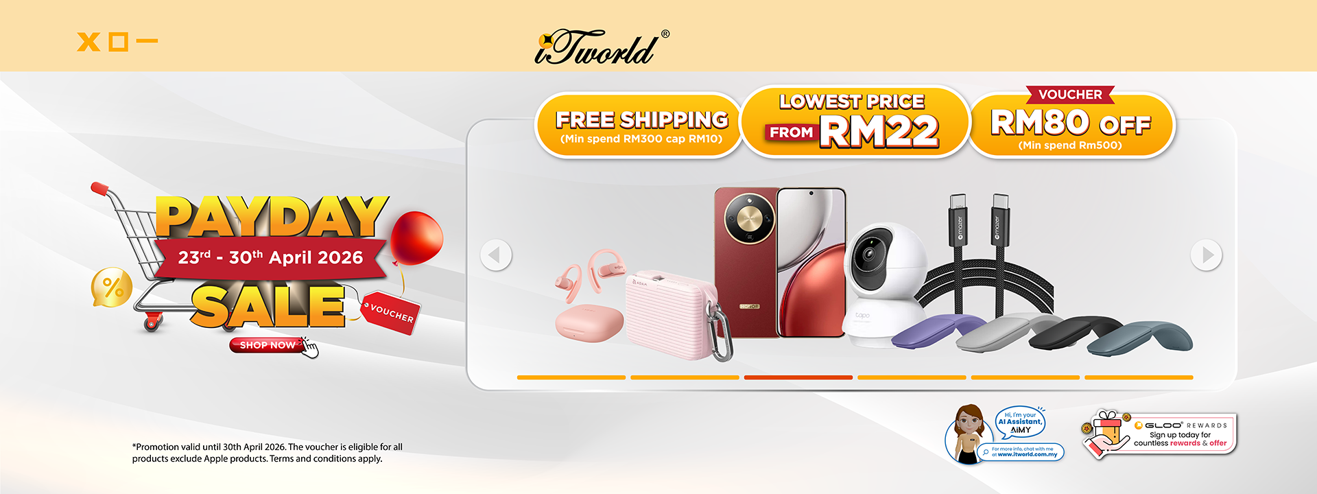 April Payday Sale 2026