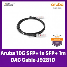 [PREORDER] Aruba 10G SFP+ to SFP+ 1m DAC Cable - J9281D