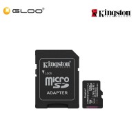 Kingston 128GB Canvas Select Plus UHS-I microSDXC Memory Card with SD Adapter SDCS3/128GB