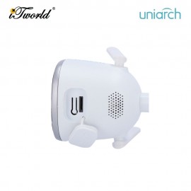 Uniarch B2D 3MP Outdoor Bullet WiFi CCTV Camera Night Vision IR 20m Two-Way Audio