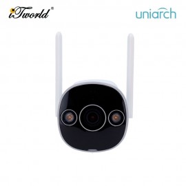 Uniarch B2D 5MP 2.8mm Outdoor Bullet WiFi CCTV Camera IR Night Vision Two-Way Audio