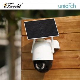 Uniarch P2G 4G 3MP Outdoor PT 4G Solar Camera Auto Tracking Night Vision