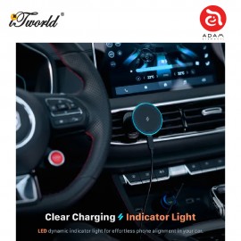 ADAM elements CQ1 Qi2 Magnetic Charging Car Mount 840741116963