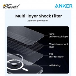 Anker iPhone 15 Clear Magnetic Phone Case A90A5