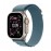Apple Watch Ultra 3  GPS + Cellular  49mm  Natural Titanium Case with Light Blue Alpine Loop - Large...