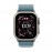 Apple Watch Ultra 3  GPS + Cellular  49mm  Natural Titanium Case with Light Blue Alpine Loop - Large...