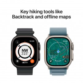 [Pre-order] Apple Watch Ultra 3  GPS + Cellular  49mm  Natural Titanium Case with Blue/Bright Blue Trail Loop - S/M MEWR4X/A [ETA: 14 Oct onwards]