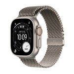 Apple Watch Ultra 3  GPS + Cellular  49mm  Natural Titanium Case with Natural Titanium Milanese Loop - Large MF0E4X/A