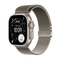 [Pre-order] Apple Watch Ultra 3 GPS + Cellular 49mm Natural Titanium Case with Natural Titanium Milanese Loop - Large MF0E4X/A [ETA: 14 Oct onwards]