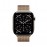 Apple Watch Series 11  GPS + Cellular 46mm  Gold Titanium Case with Gold Milanese Loop - S/M MFD74X/...