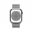 Apple Watch Series 8 GPS + Cellular, 41mm Silver Stainless Steel Case with Silve...