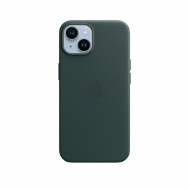 Apple iPhone 14 Plus Leather Case with MagSafe - Forest Green 