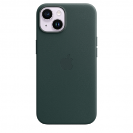 Apple iPhone 14 Plus Leather Case with MagSafe - Forest Green 