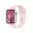 Apple Watch Series 9 GPS 41mm Pink Aluminium Case with Light Pink Sport Band - S...