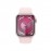 Apple Watch Series 9 GPS 41mm Pink Aluminium Case with Light Pink Sport Band - S...