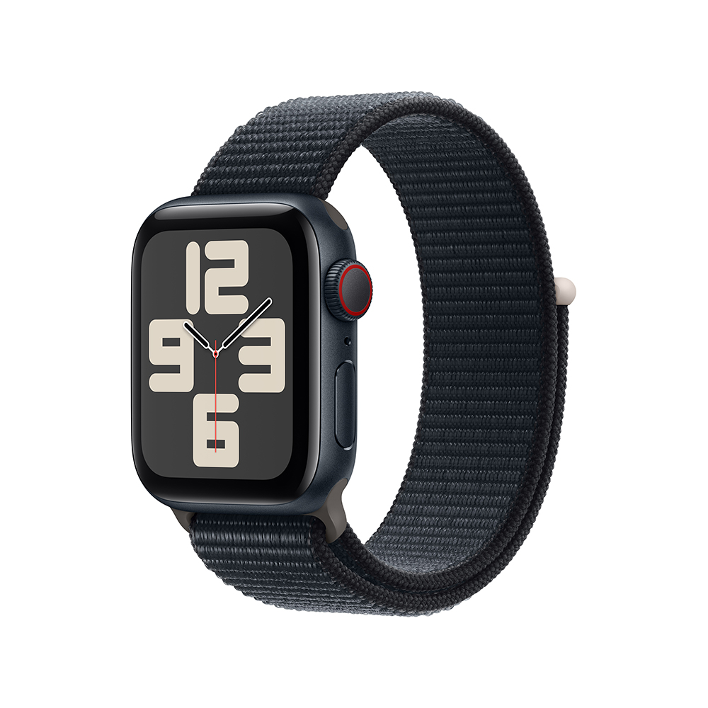 Apple Watch SE GPS  Cellular 40mm Midnight Aluminium Case with Midnight Sport Loop