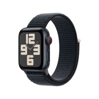Apple Watch SE GPS  Cellular 40mm Midnight Aluminium Case with Midnight Sport Loop