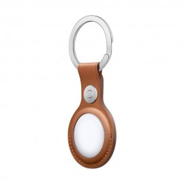 Apple AirTag Leather Key Ring - Saddle Brown MX4M2FE/A