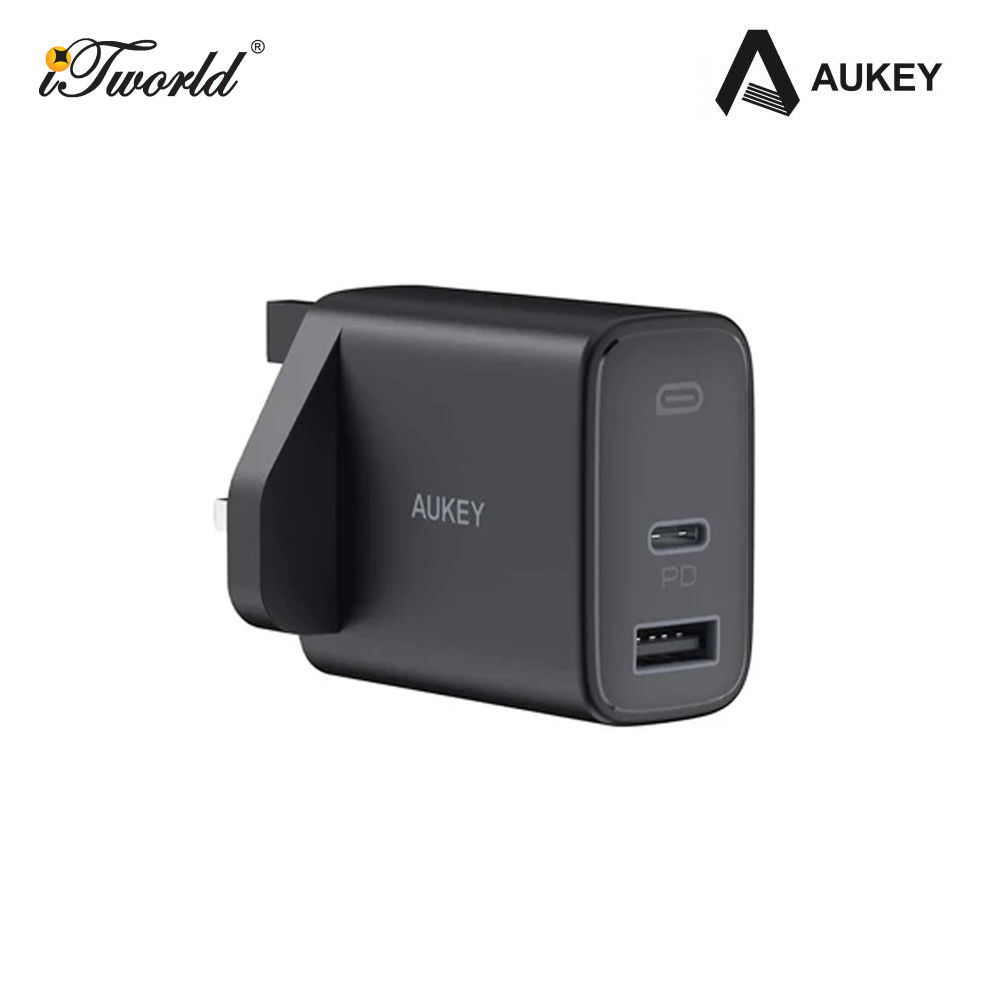 AUKEY Swift Series 32W PD USB-C Wall Charger PA-F3S 608119200054