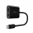 Belkin RockStar™ 3.5mm Audio + USB-C Charge Adapter 16CM CABLE NPA004btBK