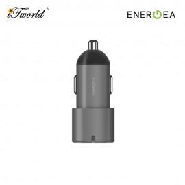 ENERGEA AluDrive USB-C Duo Port Aluminium 66W Car Charger 6957879424755