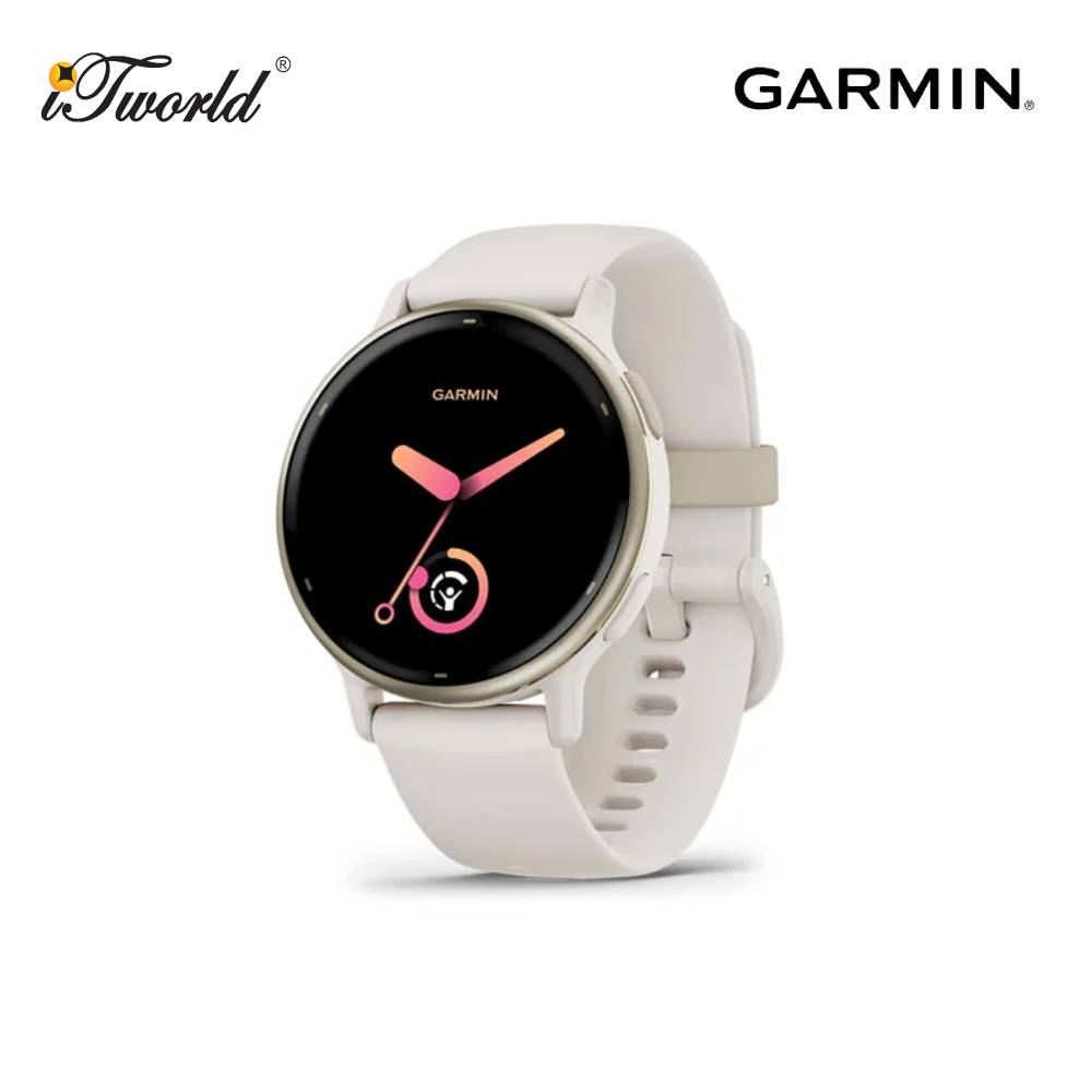Garmin Vivoactive 5 GPS Smartwatch - Ivory