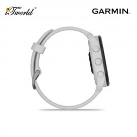 Garmin Forerunner 165 GPS Running Smartwatch - Mist Gray/Whitestone