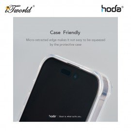 HODA Anti-Peeper Full Coverage Tempered Glass iPhone 15 6.1" with helper - Privacy 4711441973346
