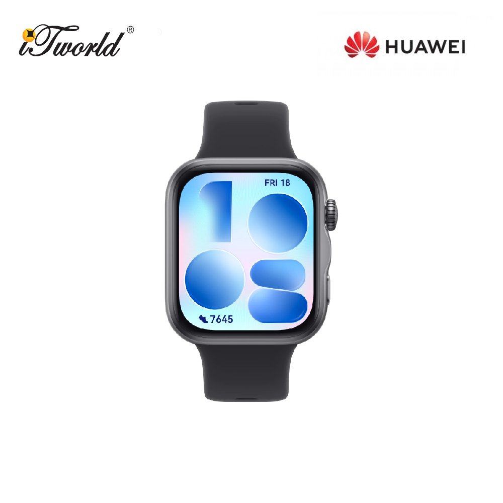 [PRE ORDER] Huawei Watch Fit 5 Black - Original HUAWEI Malaysia