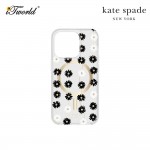 KATE SPADE New York Protective Hardshell for Magsafe iPhone 15 Pro Max 6.7" - Daisy Chain 840171733686