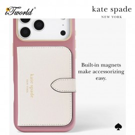 Kate Spade Silicone Icon Dusk Rose MagSafe - iPhone 17 Pro Max