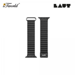 LAUT Novi Lux Watch Band 41/40mm (Series SE/8/7/6/5/4) - Midnight Black 4895206933834
