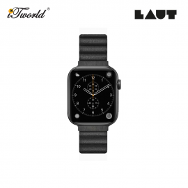 LAUT Novi Lux Watch Band 41/40mm (Series SE/8/7/6/5/4) - Midnight Black 4895206933834