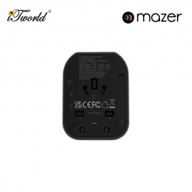 Mazer IFTravel120PD Infinite PD20W 1C2A World Travel Charger - BlackGrey 8881304544627