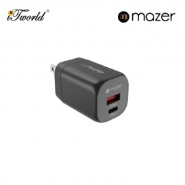 Mazer GaNPrestige V5 PD35W 1C1A Travel Adapter - Black 8881304544702