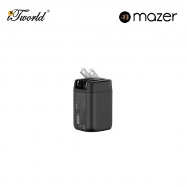 Mazer GaNPrestige V5 PD35W 1C1A Travel Adapter - Black 8881304544702