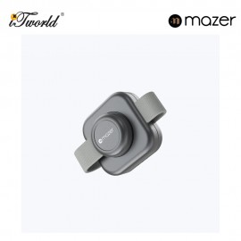 Mazer MagTrifold03 Qi2 Certified 15W 3-in-1 Foldable Wireless Travel Charger - Grey 8881304545181