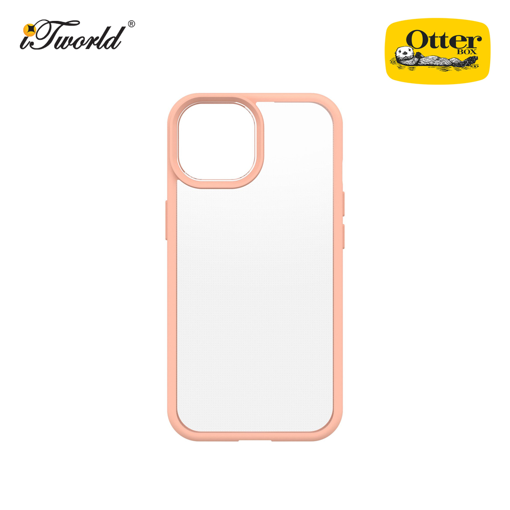 OTTERBOX REACT iPhone 15 6.1" - Clear/Peach 840304731961