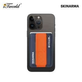 SKINARMA Kado Mag-Charge Card Holder with Grip Stand - Navy 8886461243109